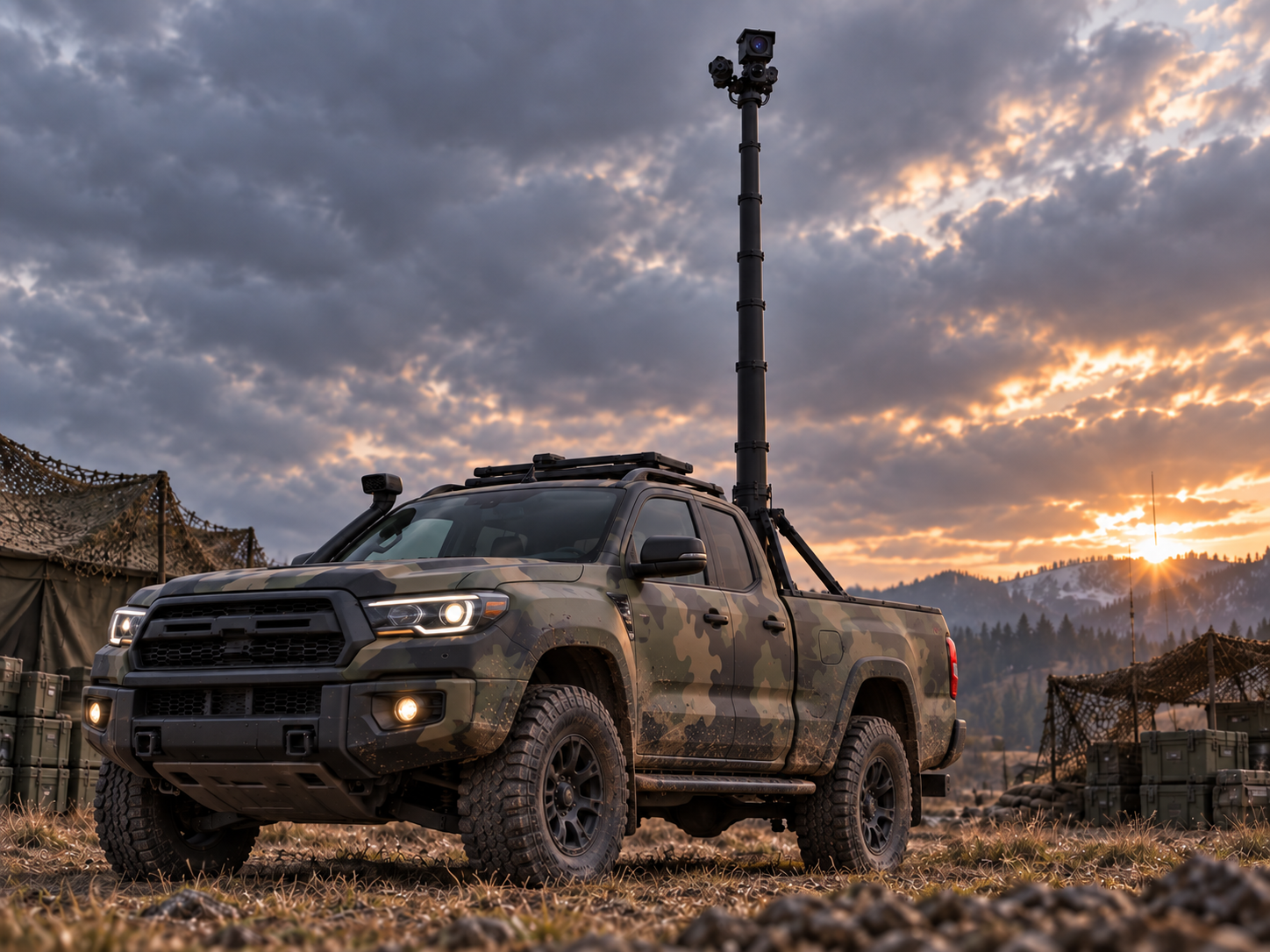 HELIXON zintegrowany z pojazdem typu pickup